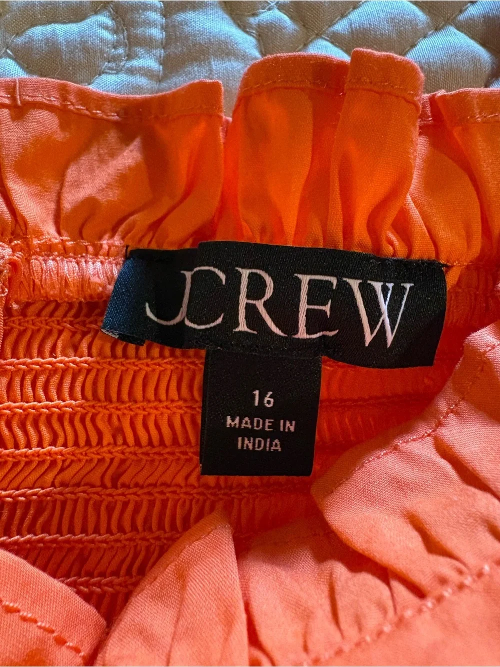 J. Crew crew ruffle